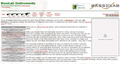 Desktop Screenshot of basslabusa.com